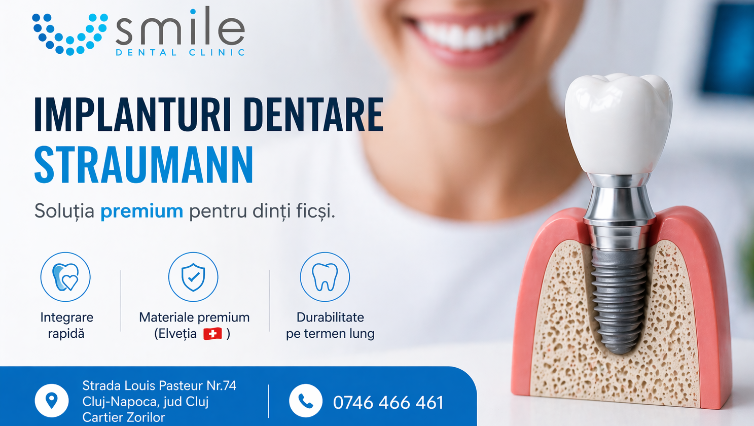 IMPLANTURI DENTARE STRAUMANN